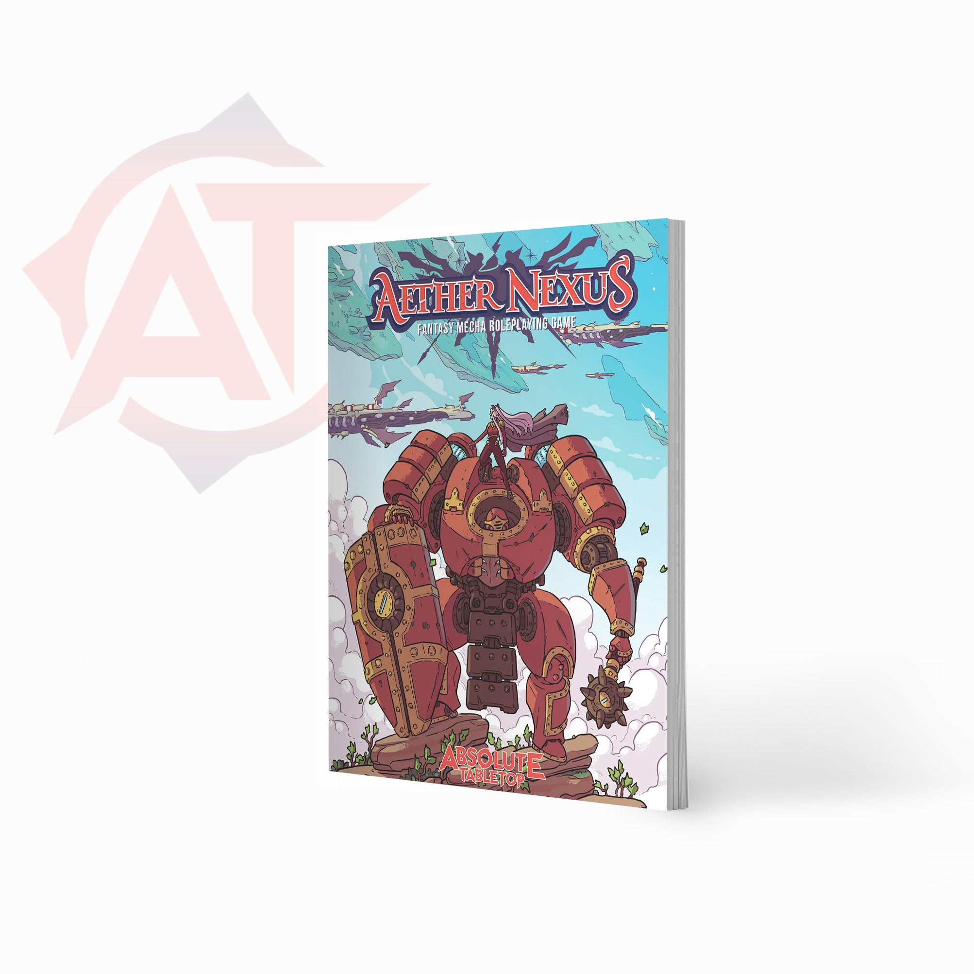 Mecha Hack Aether Nexus: Fantasy Mecha Roleplaying Game – Absolute Tabletop