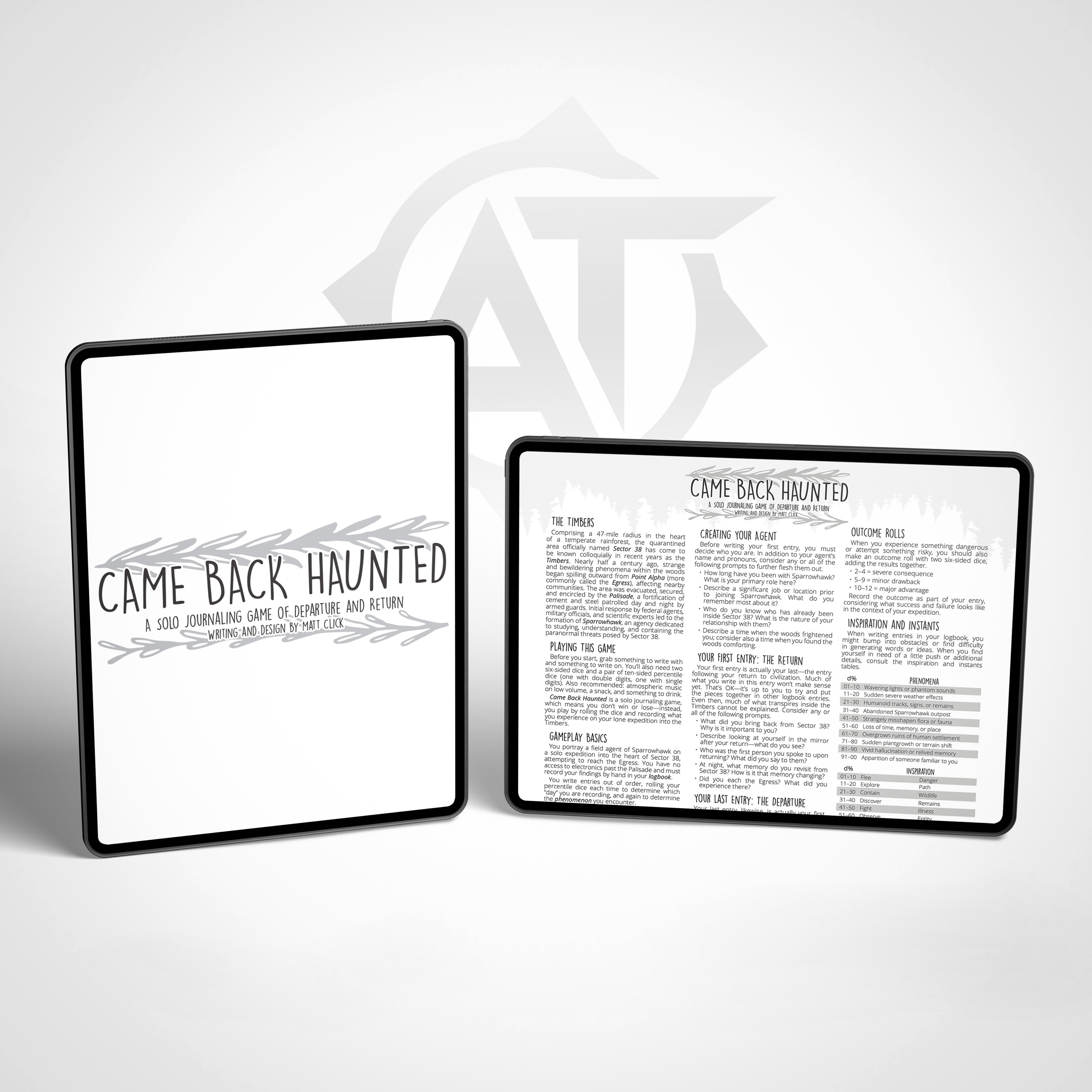 Came Back Haunted: A Solo Journaling Game of Departure and Return ...
