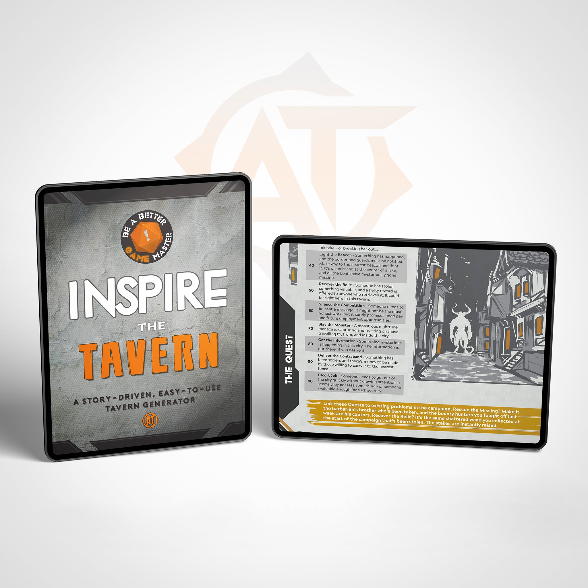 Be a Better Game Master: Inspire the Tavern